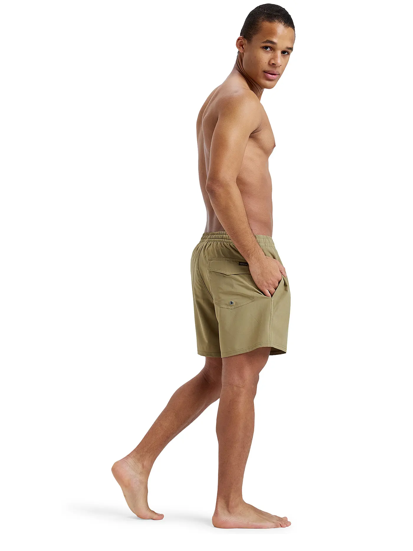 QUIKSILVER | Herren Badeshort Surfsilk Solid 16" | olive